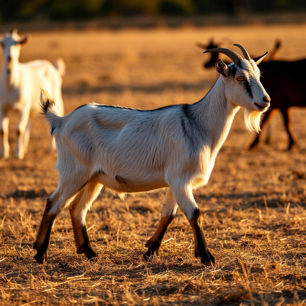 Goat shows early signs of hoof problems