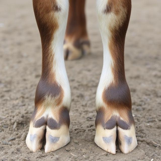cloven hoof anatomy