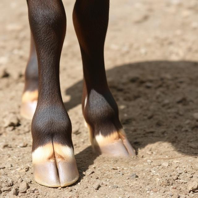 cloven hoof anatomy
