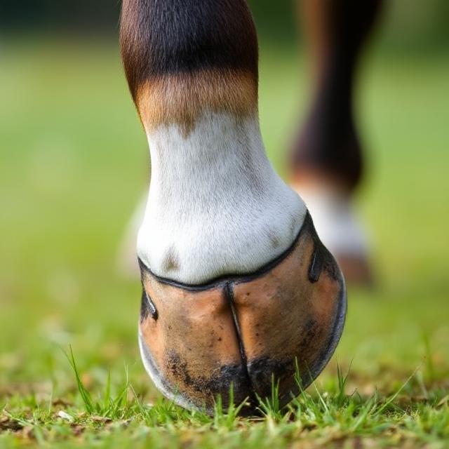 Frog anatomy in horses visualized