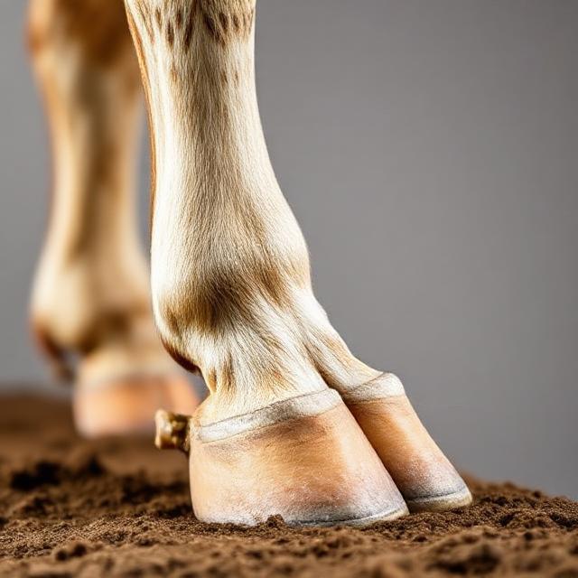 External hoof parts in livestock hooves